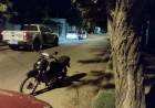 Un motociclista herido tras un choque con un auto