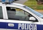 Accidente de tránsito entre un auto y una moto en Luiggi y Roca