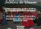 En Estación Solier, comienzan las actividades del Taller Municipal de Folklore de verano 2023
