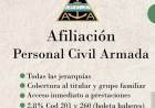Se realizan afiliaciones para el Personal Civil de la Armada