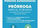 Las facturas municipales de automotores se repartirán los primeros días de mayo y vencerán el 31-05