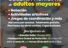 El Municipio  de Coronel Rosales abre inscripciones para la “Colonia municipal de adultos mayores”
