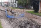 Vecinos del Barrio Gaudi reclaman que ABSA dejó una obra sin terminar 
