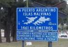 Se colocó cartelería en homenaje a los hérores de Malvinas