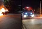 Incendiaron intencionalmente dos autos y un contenedor