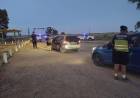 Se realizó un operativo de control en el acceso a Pehuen Co