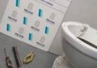 Un delincuente que se robaba un inodoro fue aprehendido 