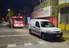 Bomberos Voluntarios realizaron una prevención por una pérdida de gas