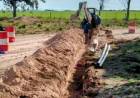 Avanza la obra de agua potable en Bajo Hondo