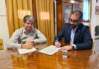 El intendente firmó un acta compromiso con ABSA para importantes obras cloacales en la ciudad