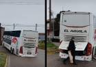 Un colectivo de larga distancia quedó varado en el Pasaje Giorno