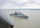 El destructor ARA “La Argentina” continúa su navegación rumbo al UNITAS LXVI
