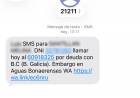 ABSA advierte por estafas a través de mensajes de texto por posibles embargos