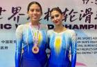 Exitosa participación de dos puntaltenses con Roller Dreams en el Mundial de Patinaje Artístico