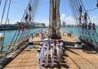 La fragata ARA “Libertad” arribó a Fortaleza, Brasil