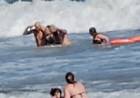Guardavidas de Pehuen Co rescataron a una madre y sus hijas del mar