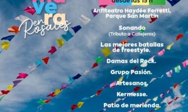 Este domingo, el Municipio celebrará el “Día de la primavera” en el parque San Martín  