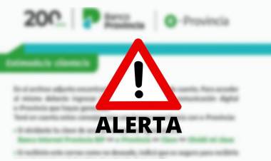 Alertan por un fraude que busca quedarse con cuentas del Banco Provincia