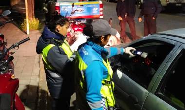 Siguen los operativos de tránsito en distintos puntos de la ciudad