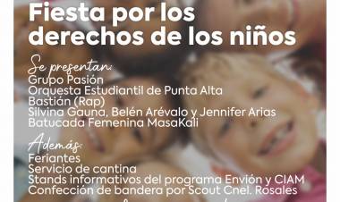 Este sábado habrá una “Fiesta por los derechos de los niños” en Nueva Bahía Blanca 