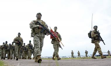Se conmemoró el 143º aniversario de la creación de la Infantería de Marina