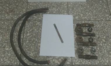 Un hombre intentó robar la batería de un camión