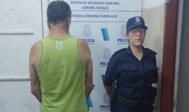 Un hombre fue aprehendido por ingresar a una casa donde no se encontraba ningún ocupante