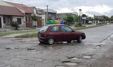 El Frente de Todos de Coronel Rosales apuntó al Municipio sobre el mal estado de las calles de Punta Alta 