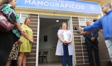 El Centro de Estudios Mamográficos del Hospital Municipal rinde homenaje a Rita Mangold