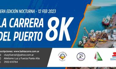 Este domingo se realizaran los 8k nocturnos en Puerto Rosales