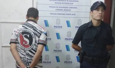Un delincuente quiso entrar a una casa ajena y lo detuvieron