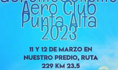 Se viene el 23 Festival de Aeromodelismo en Punta Alta