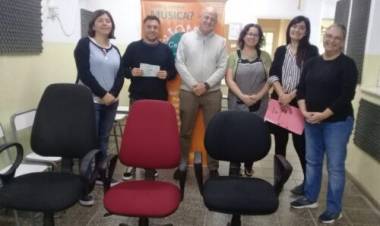 El Municipio de Coronel Rosales entregó un acompañamiento económico al CePEAC 