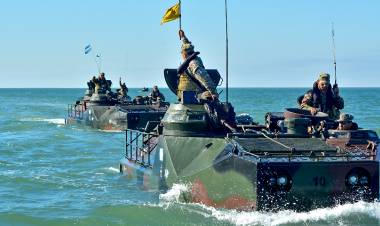 Unidades de la Fuerza de Infantería de Marina de la Flota de Mar realizaron adiestramiento en técnicas