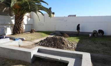 El Municipio de Coronel Rosales pone en valor la plazoleta del Registro Civil