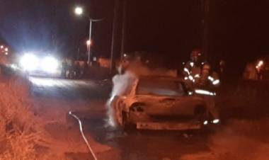 Pérdidas totales en el incendio de un auto