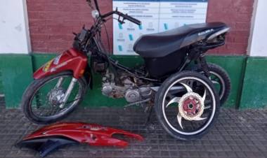 Se recuperó una moto denunciada como robada