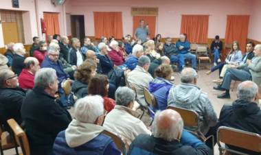 El Diputado Asseff se reunió con los jubilados que reclaman la Zona Austral 