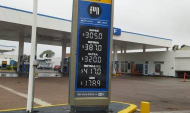 Tras las elecciones generales aumentaron los combustibles en Punta Alta
