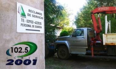 Este martes habrá un corte de energía programado en Pehuen Co