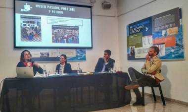 Se realizó la charla del Museo Darwin en el SUM del shopping de Bahía Blanca