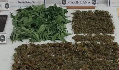 Se realizó un allanamiento y secuestro de drogas en una vivienda de nuestra ciudad