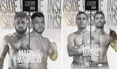 Puntaltenses serán parte del evento de Artes Marciales Mixtas (MMA) INSIDE FIGHTERS LEAGUE en Brasil