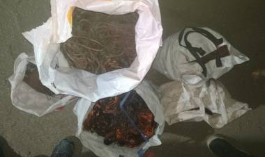 La Policía realizó controles en chatarrerías tras los robos en el cementerio