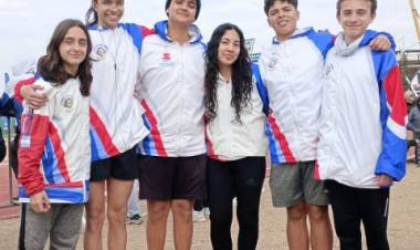 Muy buena actuación del equipo U16 de Atletismo Luz y Fuerza
