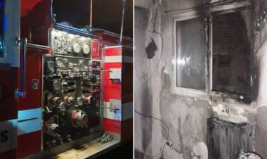 Otro principio de incendio en una vivienda en Luiggi al 100