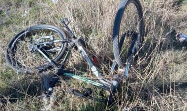 Falleció el ciclista accidentado hoy a la mañana en el ingreso a la ciudad por Ruta 229