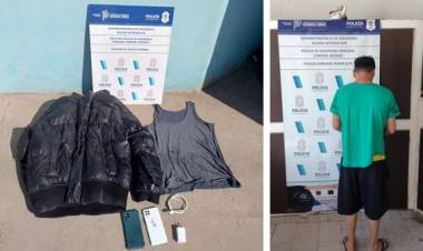 Un delincuente estuvo preso, salió, y lo volvieron a detener