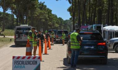 ARBA sigue fiscalizando en lugares estratégicos del verano 2025