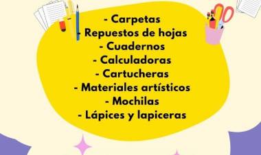 Nudo a Nudo realiza una campaña de recolección de útiles escolares en buen estado